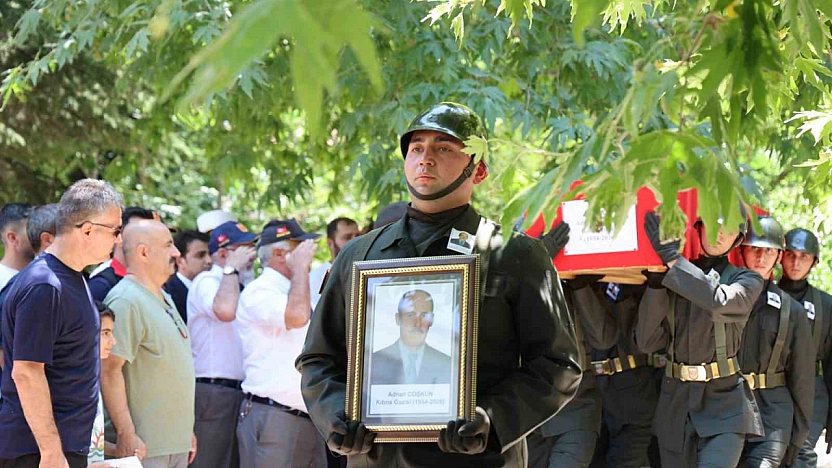 Elazığ, Kıbrıs Gazisi Adnan Coşkun'a Veda Etti