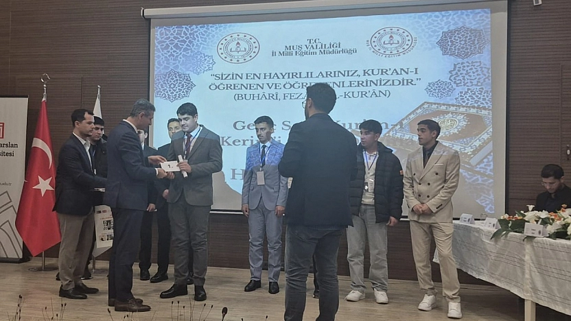 Kur'an-ı Kerim'i Güzel Okuma Yarışmasında Elazığ Zirvede