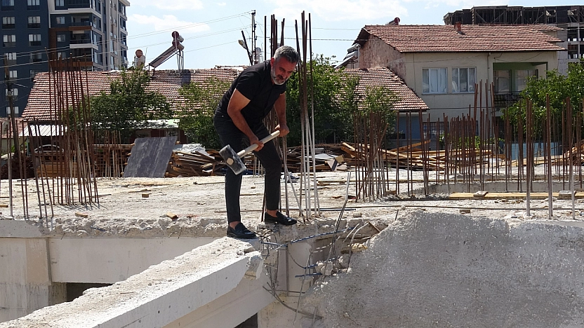 Malatya'da İlginç Olay: Müteahhit Kendi İnşaatını İhbar Etti
