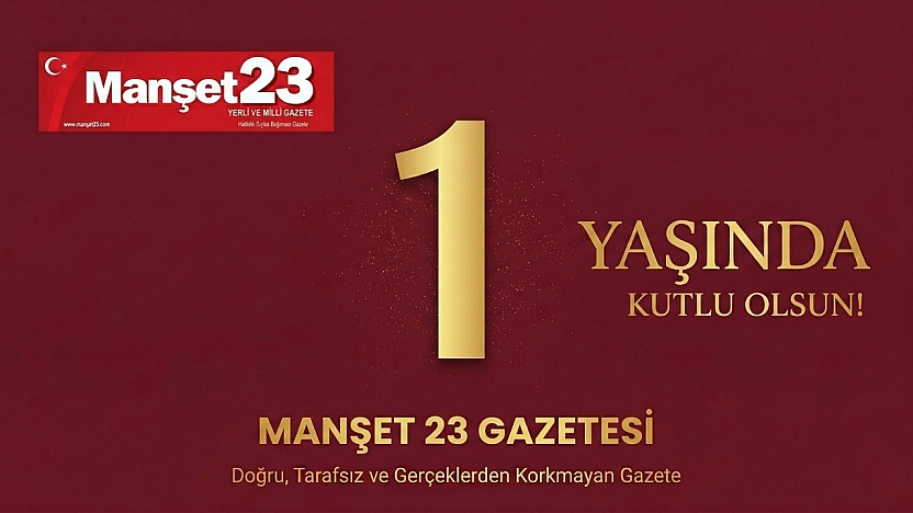 Manşet 23 Gazetesi 1 Yaşında