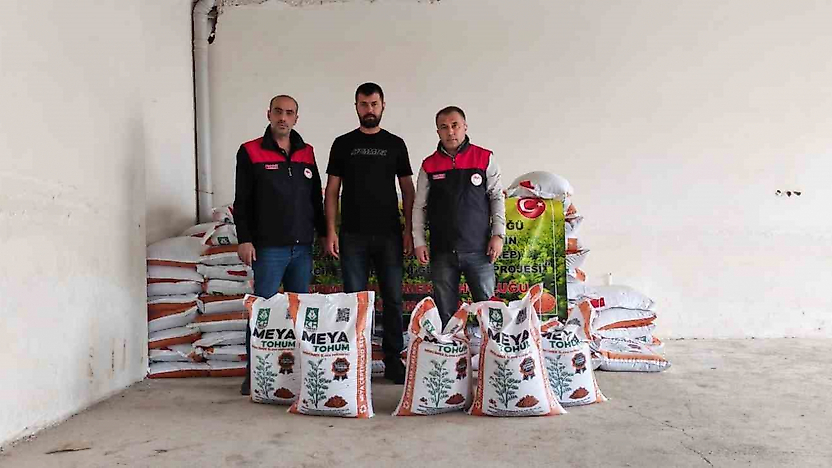Palu'da Çiftçilere Yüzde 70 Hibeli Mercimek Tohumu Dağıtıldı