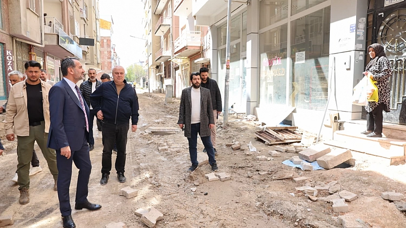 Şahin Şerifoğulları, Kentin Dört Bir Yanında Yürütülen Çalışmaları Yerinde İnceledi