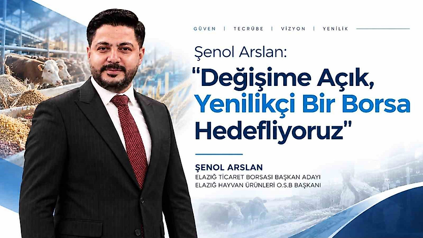 Şenol Arslan: 'Değişime Açık, Yenilikçi Bir Borsa Hedefliyoruz'