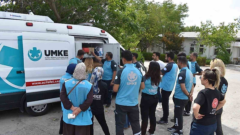 UMKE Ekiplerine Acil Müdahale Eğitimi