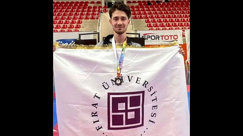 Ünilig Taekwondo'da Fırat Üniversitesi Bronz Madalya Kazandı