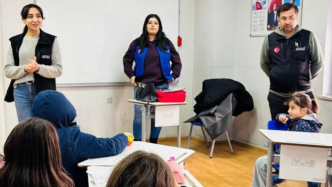 Elazığ'da Çocuklar İçin Afet Farkındalık Eğitimi