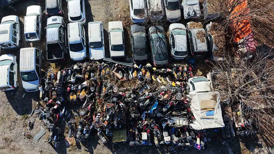 500 milyon TL değerindeki araçlar çürümeye terk edildi.