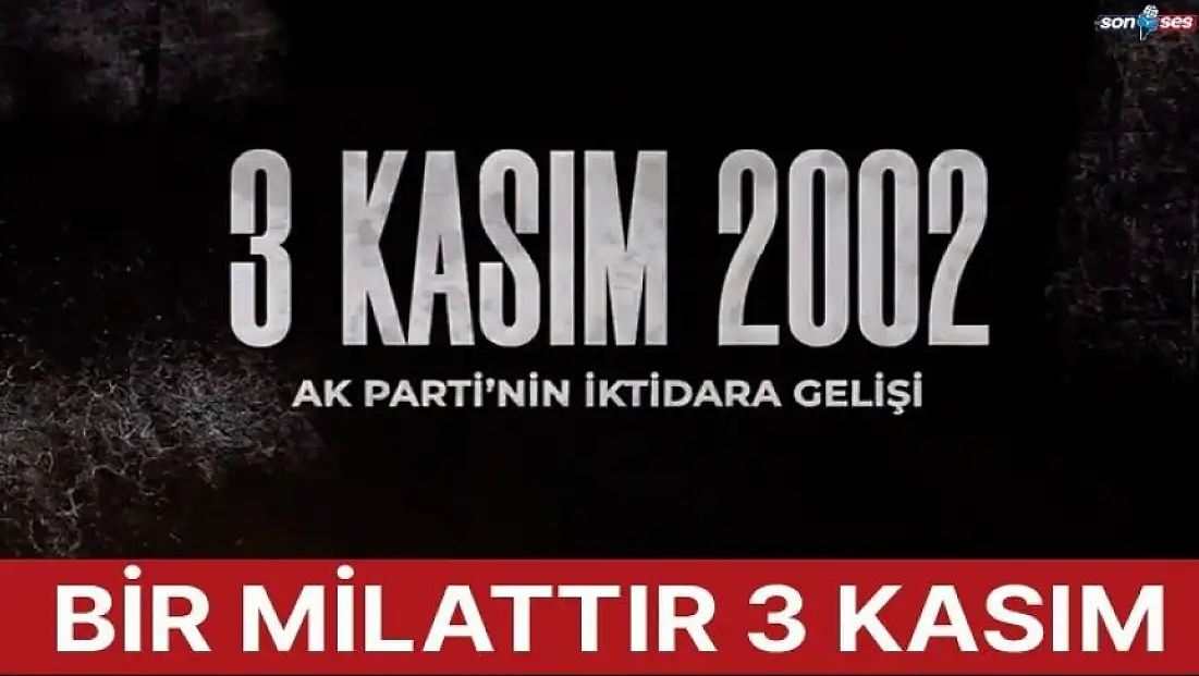 Bir Milattır 3 Kasım