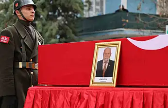 95 yaşındaki Kore gazisi törenle uğurlandı.