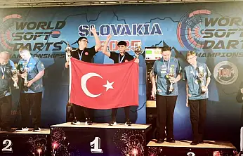 Elazığ'a dünya şampiyonu gururu  yaşatıldı.