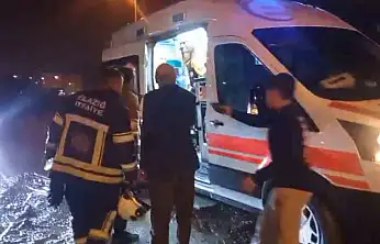 Elazığ'da bir çocuk, sobayı tinerle yakmaya çalıştığı sırada yaralandı.