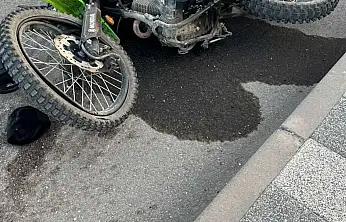Elazığ'da hafif ticari araç ile motosiklet çarpıştı: 1 yaralı