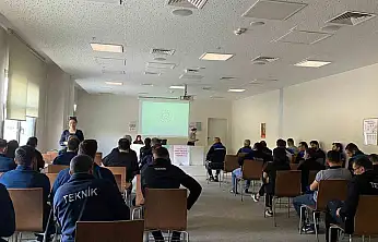 Elazığ'da kadına yönelik şiddetle mücadele eğitimi düzenlendi.