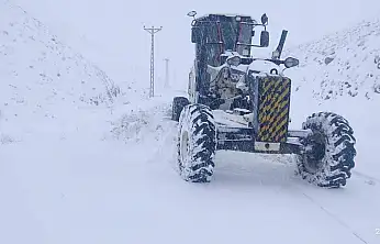 Elazığ'da Yoğun Kar Yağışı: 482 Köy Yolu Kapandı
