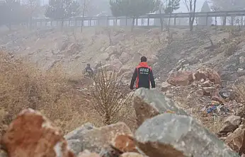 Elazığ'da kaybolan yaşlı adamı bulmak için ekipler harekete geçti