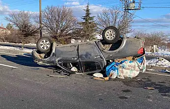 Elazığ'da Pikap Devrildi: 3 Yaralı