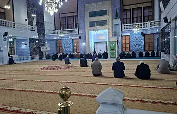 Elazığ'da sabah namazı buluşmaları devam ediyor.