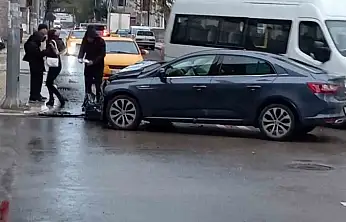 Elazığ'da trafik kazası: 1 yaralı