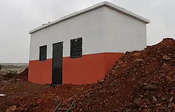 Karakoçan'ın Kalecik ve Ağamezrası Köylerinde Su Deposu ve GES Çalışmaları Tamamlandı