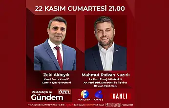 Nazırlı Bugün Kanal Fırat'ta