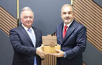 Osmaniye TSO heyeti Başkan Alan ile bir araya geldi