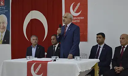 Yeniden Refah Partisi Alacakaya İlçesi 3. Olağan Kongresi Gerçekleştirildi.