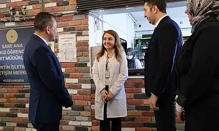 Kredi Yurtlar Genel Müdürlüğü Daire Başkanı Doğan, yurtlarımızı adeta ikinci bir üniversite olarak gördüklerini ifade ediyor.