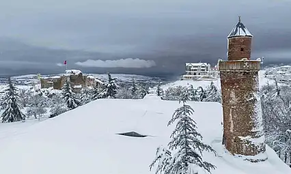 Harput'ta Beyaz Örtü: Kartpostallık Manzaralar