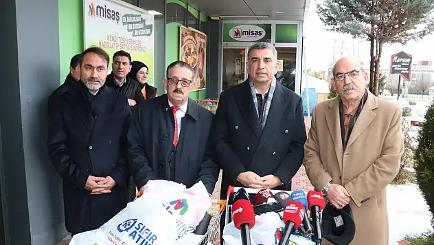 CHP'li Erol ve Dernek Başkanları Markete Girdi, Acı Tablo Ortaya Çıktı
