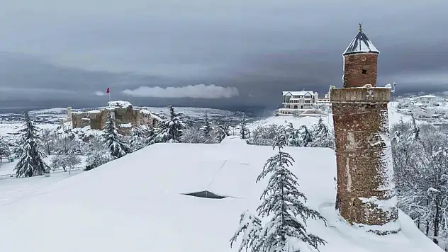 Harput'ta Beyaz Örtü: Kartpostallık Manzaralar