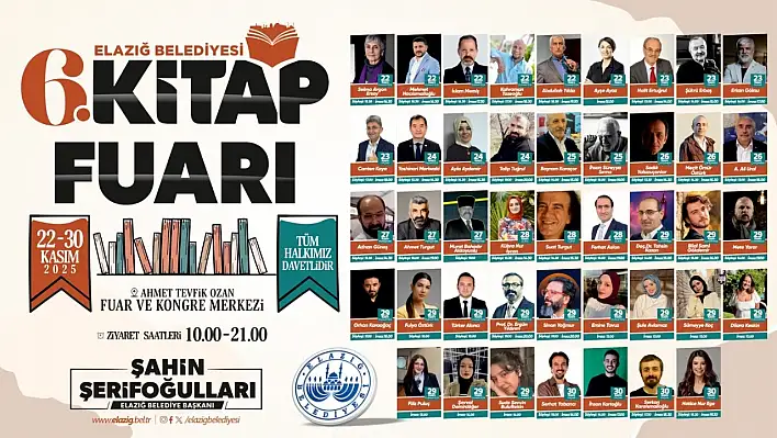 6. Kitap Fuarı'nda Şair Ve Yazarlar Vatandaşlarla Buluşacak