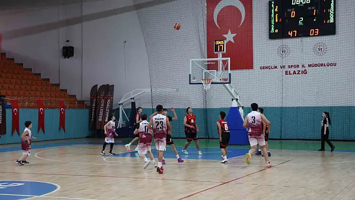Elazığ'daki basketbol turnuvaları tamamlandı
