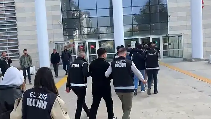 Elazığ'da polis, suçlulara karşı mücadelesini kararlılıkla sürdürüyor. Gerçekleştirilen operasyonlar sonucunda 8 kişi tutuklandı