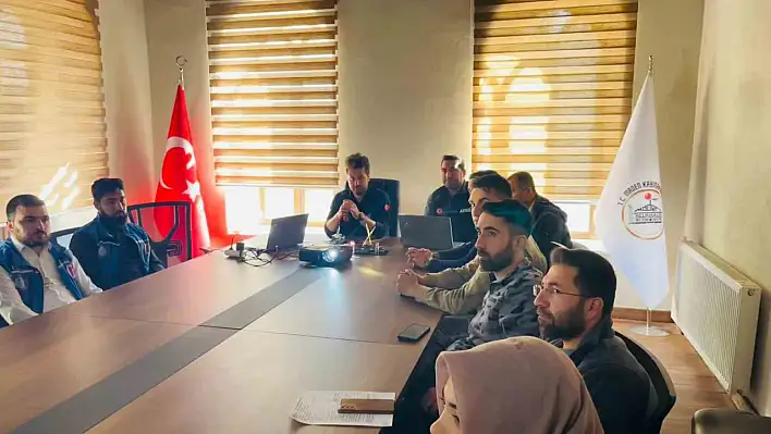 Elazığ'da Türkiye Afet Müdahale Planı toplantısı  düzenlendi