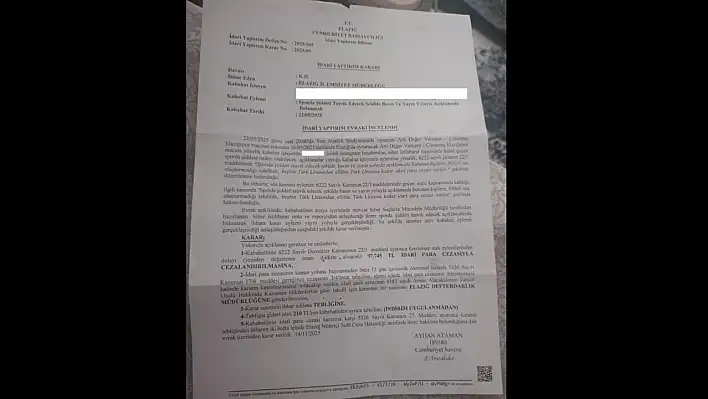 Olaylı Elazığspor-Vanspor Maçının Faturası Taraftara Kesildi