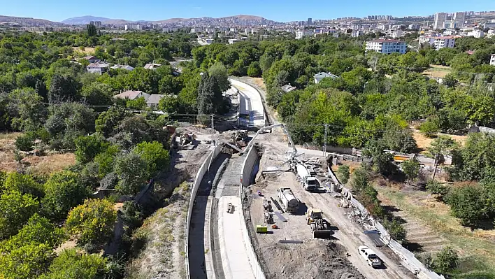 Şorşor Deresi'nde yürütülen taşkın koruma çalışmaları tamamlanma aşamasına ulaştı