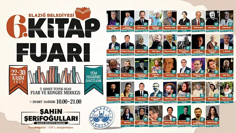 6. Kitap Fuarı'nda Şair Ve Yazarlar Vatandaşlarla Buluşacak