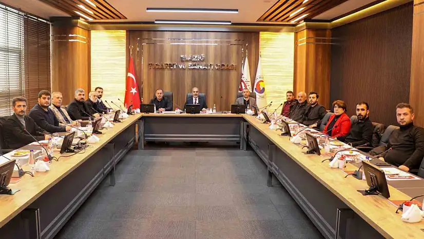 Elazığ TSO Başkanı Alan, eğitim ve rehabilitasyon merkezlerinin temsilcileriyle buluştu.