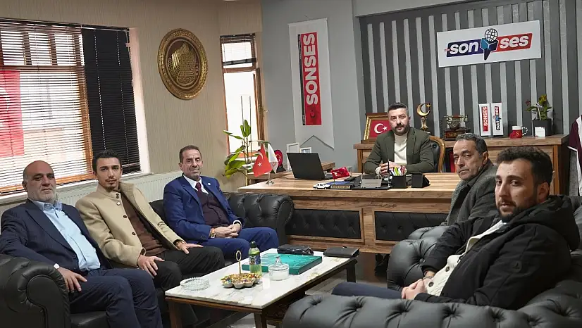 ELSAD Başkanı Erdoğan'dan Gazetemize 'Hayırlı Olsun' Ziyareti