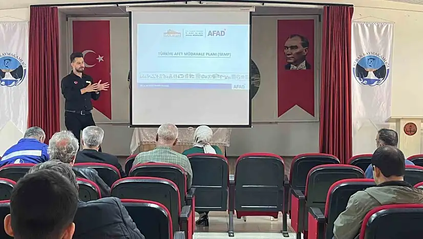 Keban'da afet hazırlık planı masaya yatırıldı.