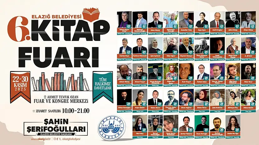 6. Kitap Fuarı'nda Şair Ve Yazarlar Vatandaşlarla Buluşacak