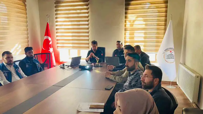 Elazığ'da Türkiye Afet Müdahale Planı toplantısı  düzenlendi