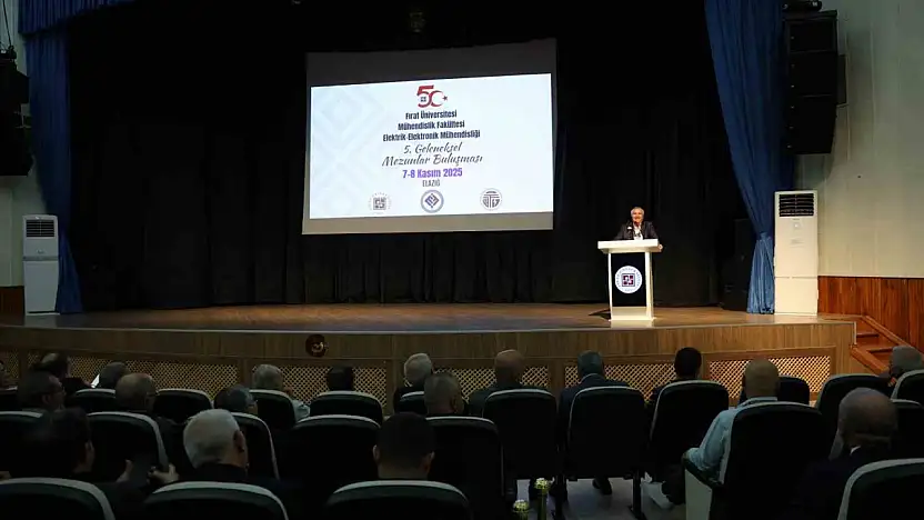 Fırat Üniversitesi'nin 5. geleneksel mezunlar buluşması, keyifli ve renkli anlarla dolu geçti